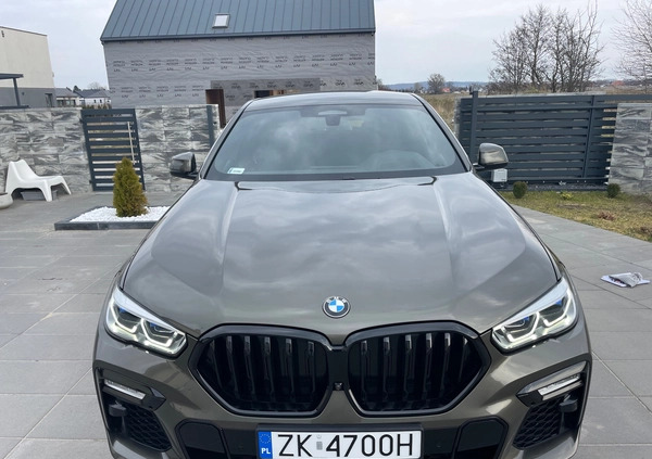 BMW X6 cena 335000 przebieg: 91000, rok produkcji 2020 z Koszalin małe 67